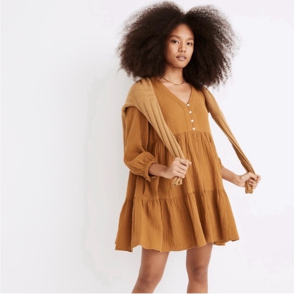 Madewell Lightspun Colette Mini Dress